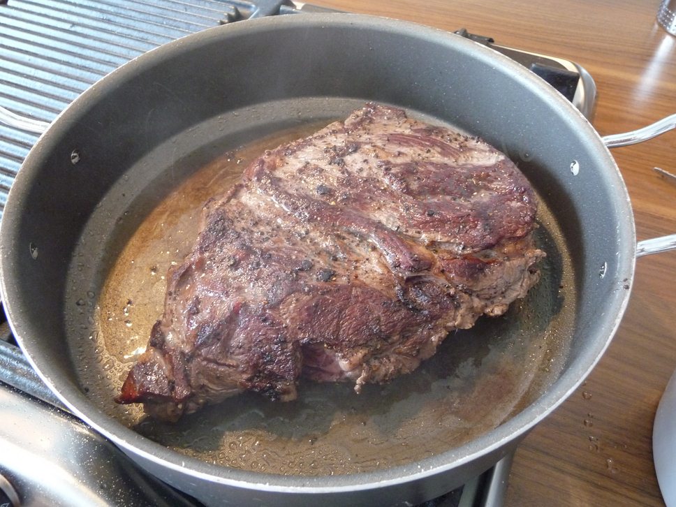 Schmorbraten Vom Elch Unverhofftes Gluck Ohne Mist