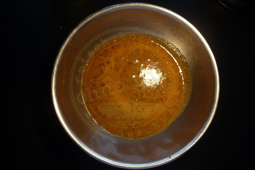 Honig Senf Sauce Idealer Begleiter Zu Fisch Gekochten Eiern Und Kase Ohne Mist