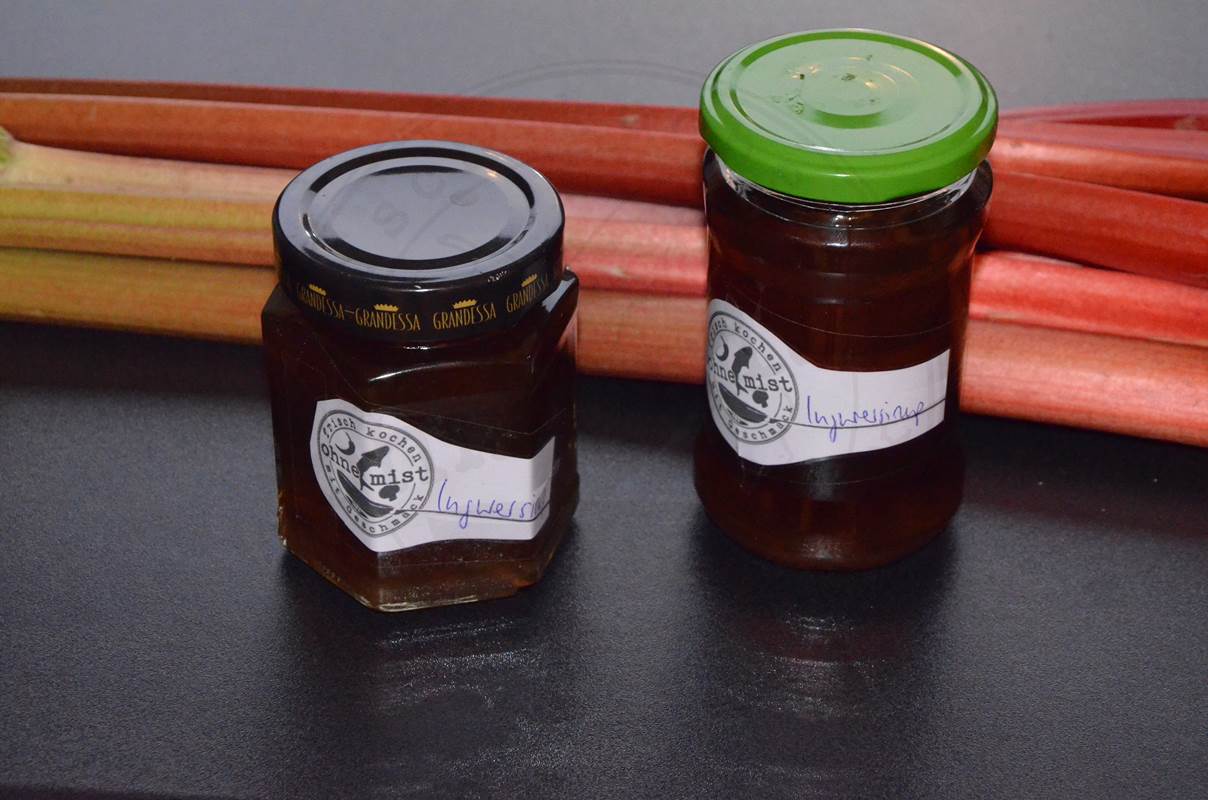 Kompott von Rhabarber und Ingwer – Eine fruchtig-frische Grundlage für ...