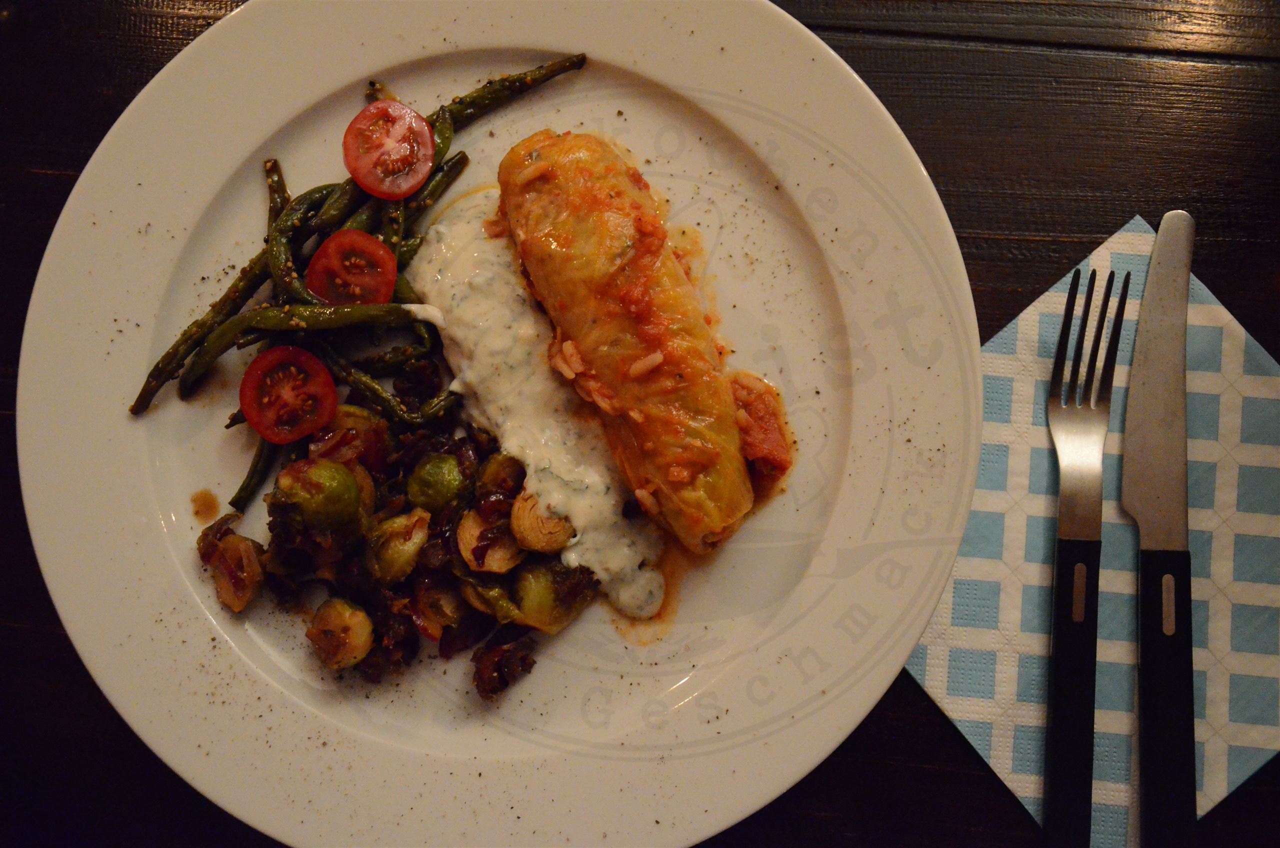 Rosenkohl mit Datteln, Chermoula und Zitrone – Würzig – Lecker -Vegan ...
